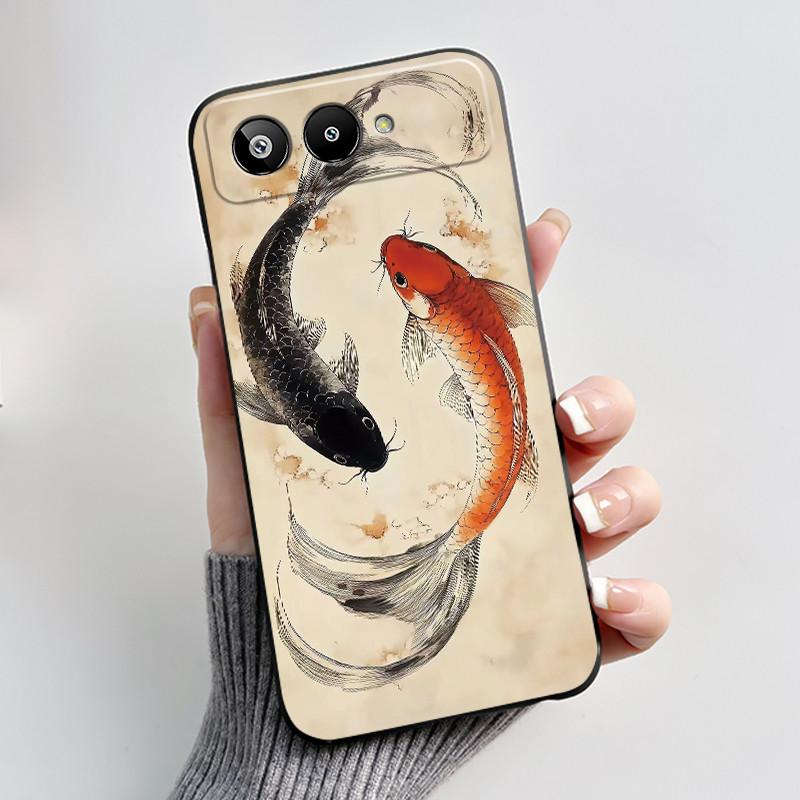 Casing For BLU G95 Case Aesthetic Luxury Cute Cool Boys Girls Pattern Black Matte Soft TPU Silicone Phone Case Back Shell Cover
