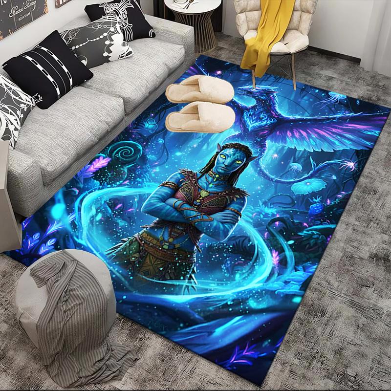 Fantasy Alien World Area Rug Suitable for Indoor And Outdoor,Carpets for Kitchens, Homes, Offices, Living Rooms,Home Decor,Christmas Gift
