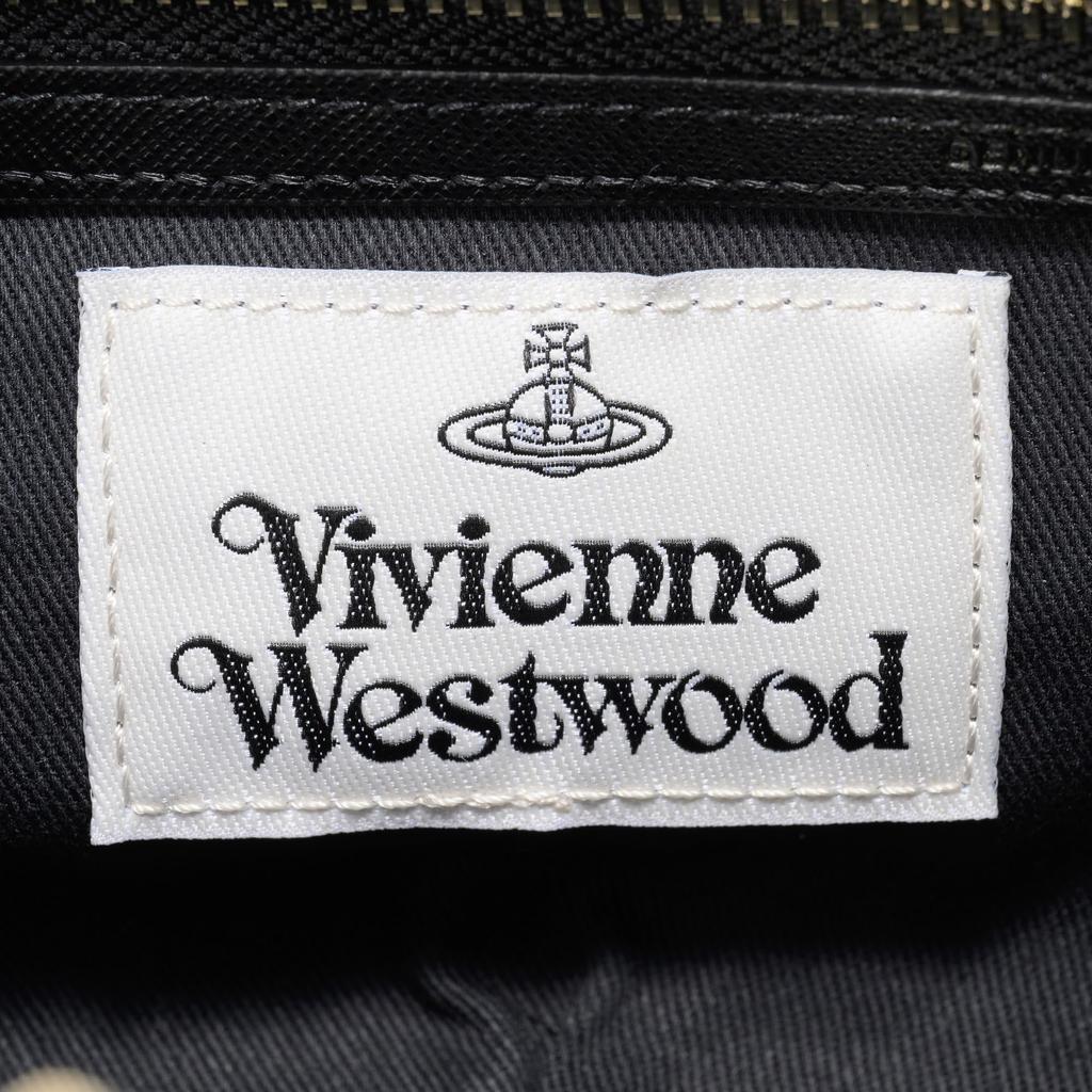 Сумка Vivienne Westwood 52020003 L001N Черная Сумка-кошелек на раме из кожи сафьяно «бабушка» на плечо [Vivienne Westwood] (Рюкзак) Женский [Бренд] [Товар]