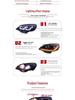 Светодиодная сборка фар с ДХО и поворотниками для Volkswagen Lavida 08-12