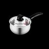 COOKER KING Curved Stainless Steel Milk Pot