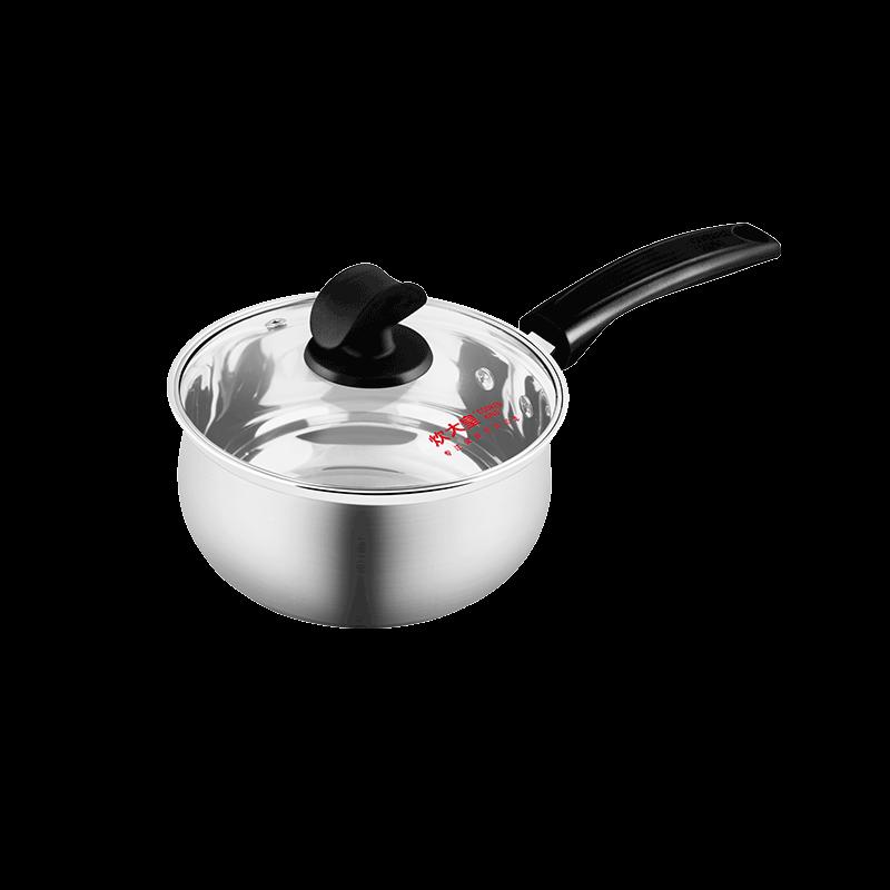 COOKER KING Curved Stainless Steel Milk Pot