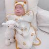 Cotton Print Baby Sleeping Bag Double Zipper Design Convenient Diaper Changing Newborn Baby Sleeping Bag