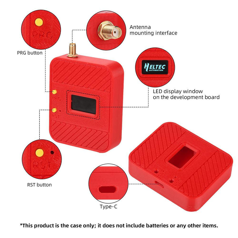 Big Antenna Heltec WiFi LoRa 32 V4 868MHz Development Board Kit Meshtastic ESP32 SX1262 With Case GPS For Arduino IoT LoRaWAN