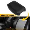 Для 12 13 14-17 Toyota Camry Кожаная крышка центральной консоли Подлокотник Накладка Черный