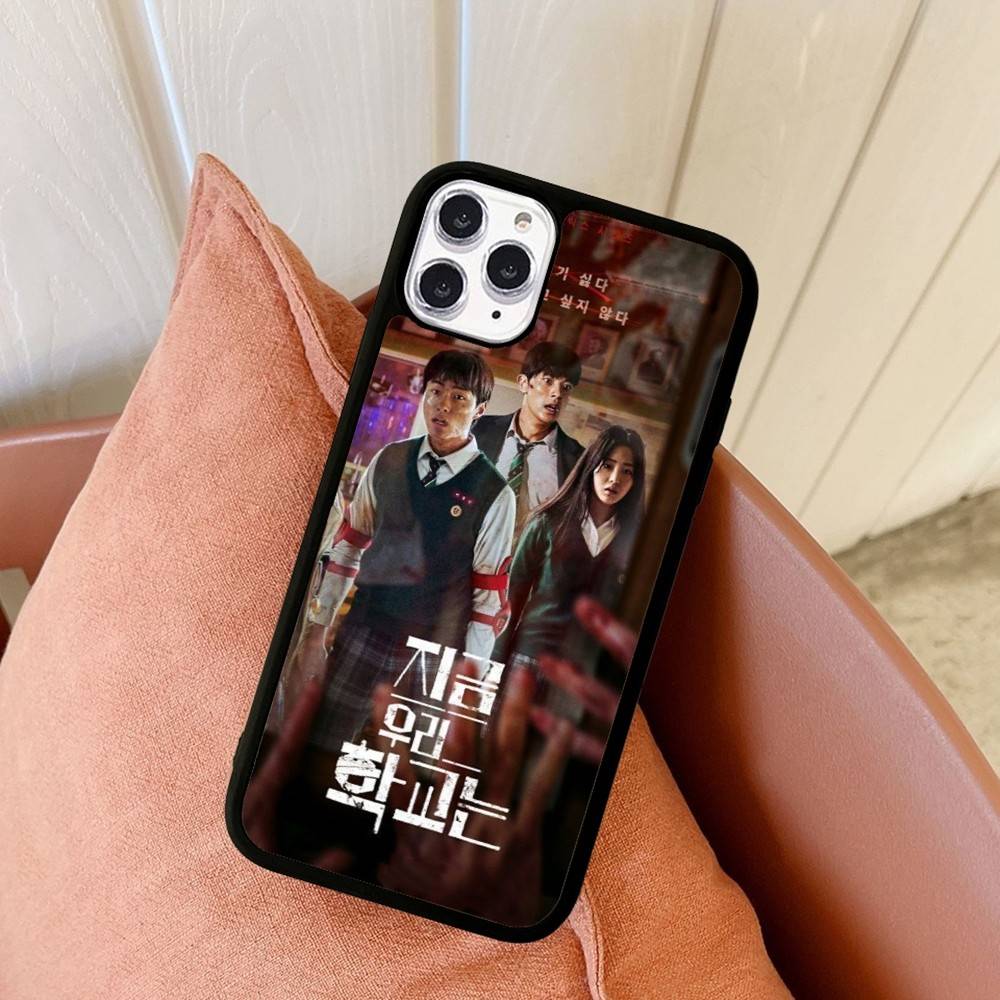 Чехол для телефона Horror TV All Of Us Are Dead PC+TPU Для iPhone 17 16 15 14 PRO MAX 11 12 13 PLUS MINI