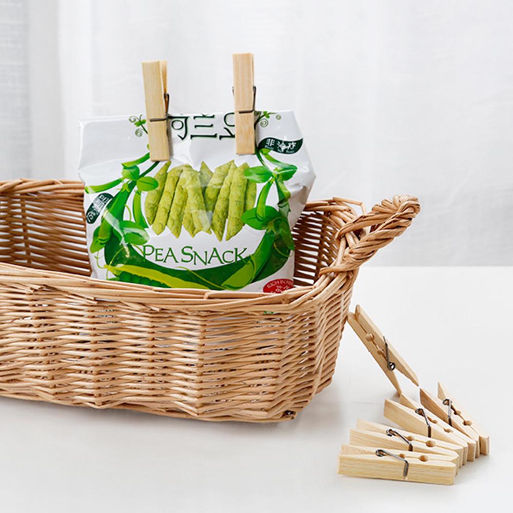 Бамбук Универсальный Экологичный Натуральный Инновационный Дизайн Прочный Вечный Прочный Набор Прищепок Экологичные Прищепки Стильный