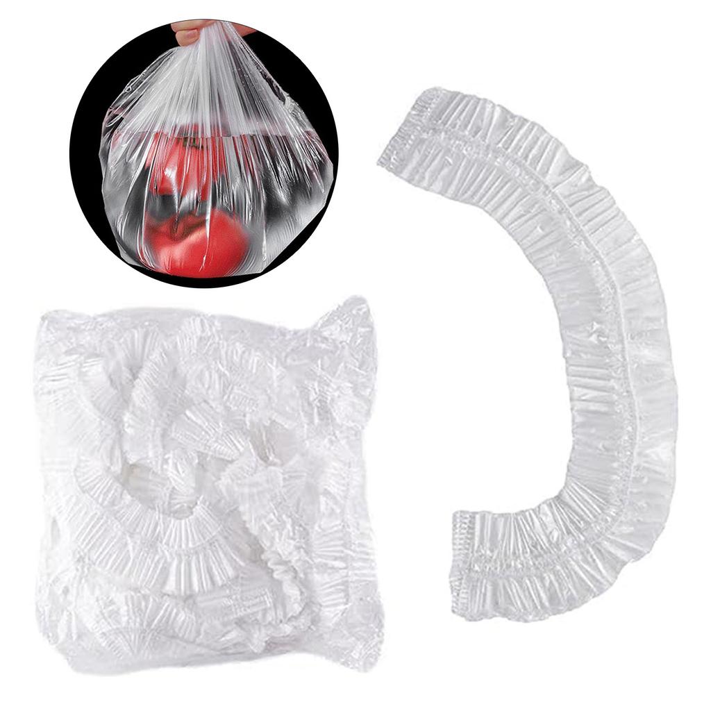 100 шт. Кухонный пылезащитный чехол 90x110см Водонепроницаемый Эффективный пылезащитный чехол Пластиковая текстура для защиты бытовой техники