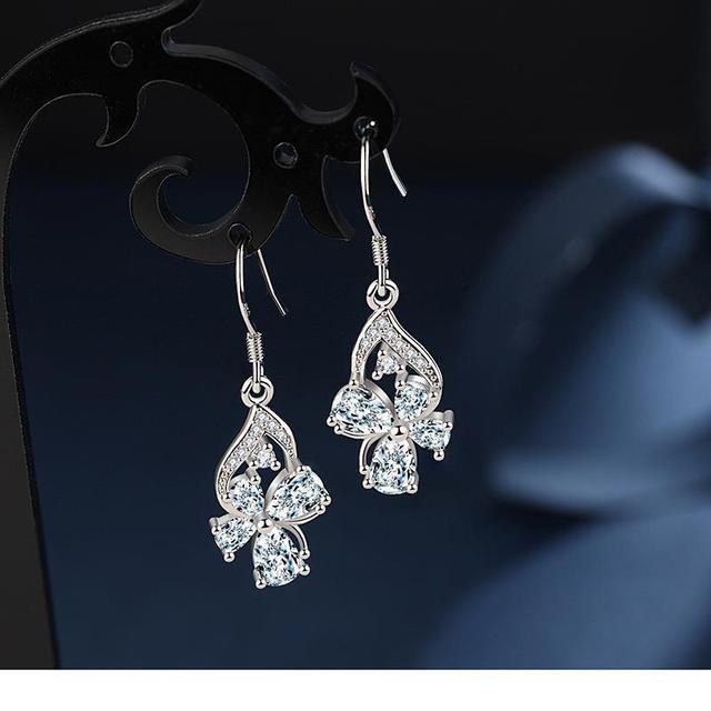 Серьги Dorp из стерлингового серебра 925 пробы с аметистом, серьги из серебра 925 пробы Aros Mujer Oreja Orecchini, серьги с аметистом для девочек