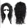 Michael Jackson Cosplay Wig Medium Long Curly Synthetic Hairpiece Dance Performance Stage Show