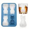 Silicone Ice Cube Mold Cat Shape Animal Design Ice Ball Mold for DIY Home Party Kitchen Cold Drinks Ice Maker