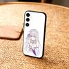 Re Zero Рем Эмилия Чехол для телефона для Samsung A73, A21s, A22, A31, A32, A52, A53, A71, A80, Мягкий черный корпус