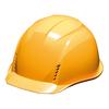 Рабочая каска с вентиляцией Aero Желтая [DIC Plastics] Отверстия, Сетка, AA16-FV-HA2E4M-M3,