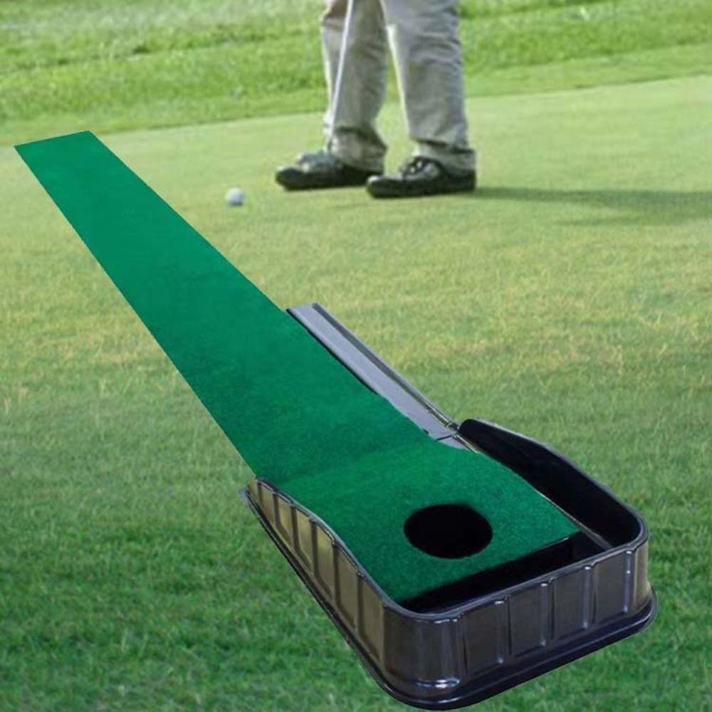 Fairway Trainer Putting Green Mat Auto Ball Return Golf Putter Trainer Golf Supplies