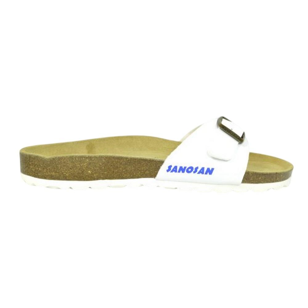 Sanosan Mens Malaga Sano Floral Mule Sandals