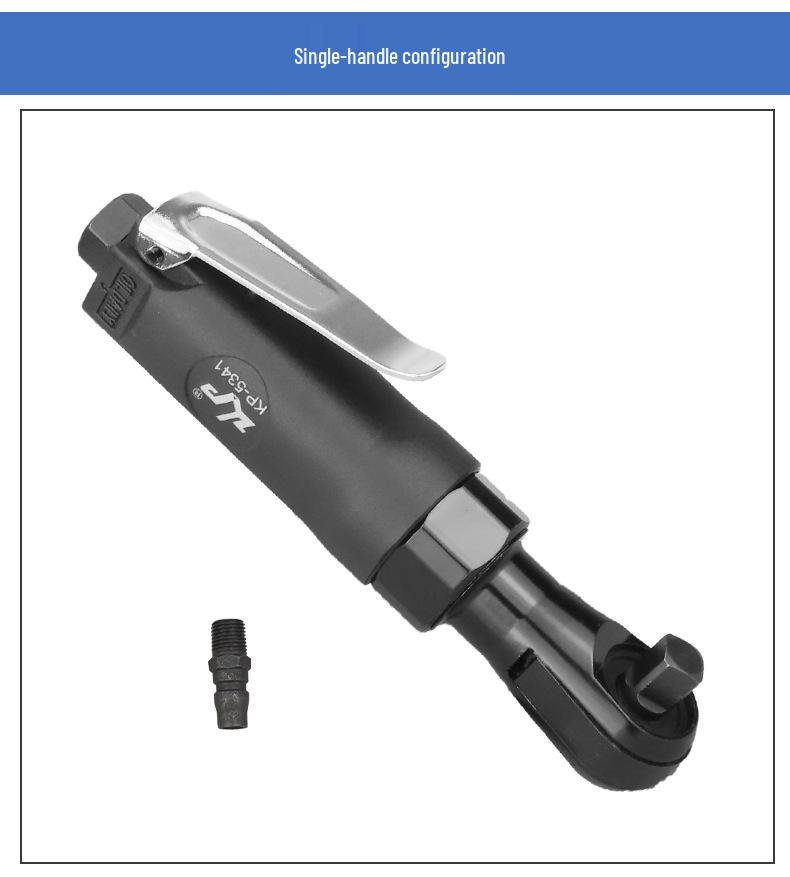 Пневматическая трещоточная гайковерт Gaobao Mini 3/8" 90° для авторемонта