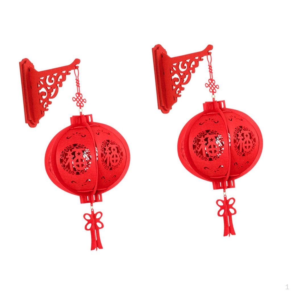 2 шт. Китайский фонарь Год декора Змея Подвесной для весны