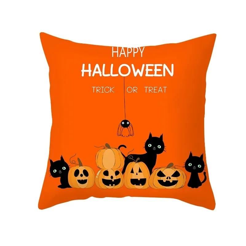 Taie d'Oreiller Theme Halloween, Voiture Fantôme, Horreur, Бюро, Салон, Канапе