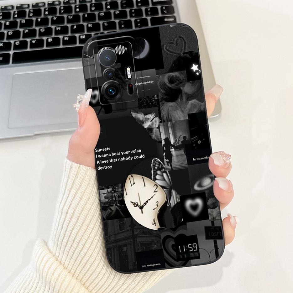 Чехол для Xiaomi 11T Pro Mi11T Милый Чехол с Рисунком Конфет Ударопрочный Мягкий Силиконовый Чехол для Телефона для Xiaomi Mi 11T Pro 11TPro 5G