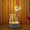 Brelong 3D светодиодная лампа креативные 3D светодиодные ночные светильники новинка иллюзия ночник 3D иллюзия настольная лампа для дома декоративные