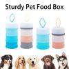 Ведро для корма для домашних животных 45691 контейнер для кошачьего корма, переносной, с лямками, для собак