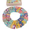 Деревянная игра-головоломка домино с животными Обучающие блоки Деревянный набор строительных блоков домино Дети Тоддлер