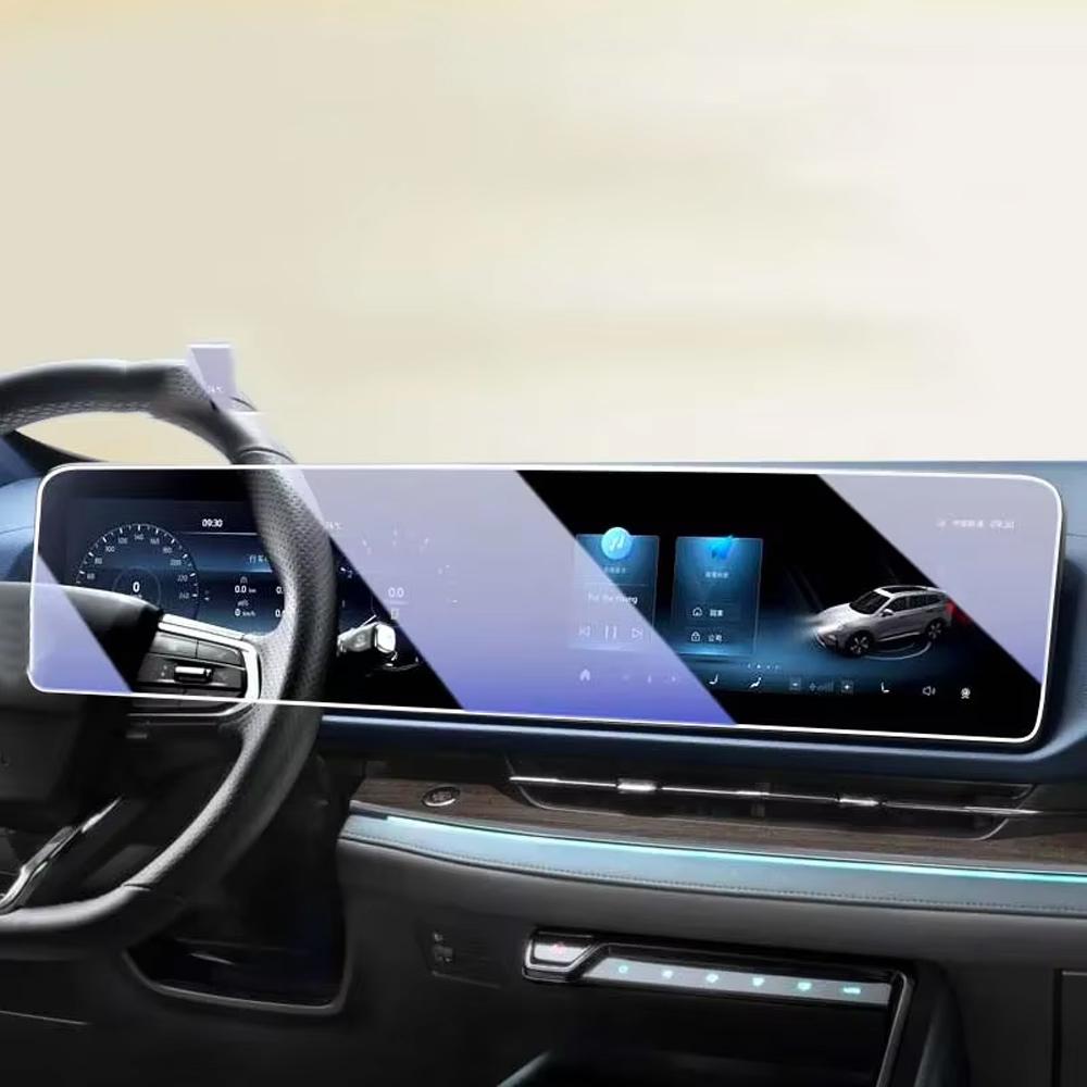 Car Tempered Glass Protective For Ford Territory 2023-2025 Auto GPS Navigation Screen Protector Display Interior Accessories