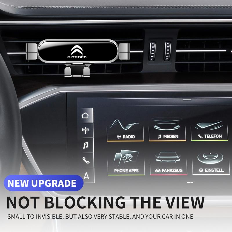 Автомобильный держатель для телефона с креплением на вентиляционную решетку для Citroen C4 C3 C5 C1 C2 Berlingo Celysee Picasso Aircross