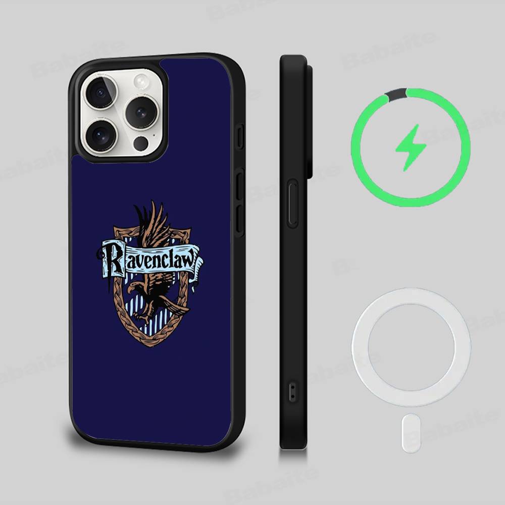 Ataff Harryr P-Potter Logo For Magsafe Magnetic Phone Case for iPhone 17 16 pro max 15 Plus 14 13 12 11 Cover