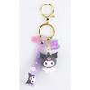 Bunnyland Sanrio Characters Figure Keyring, Kuromi, 1 Piece, a Popular Character In Korea