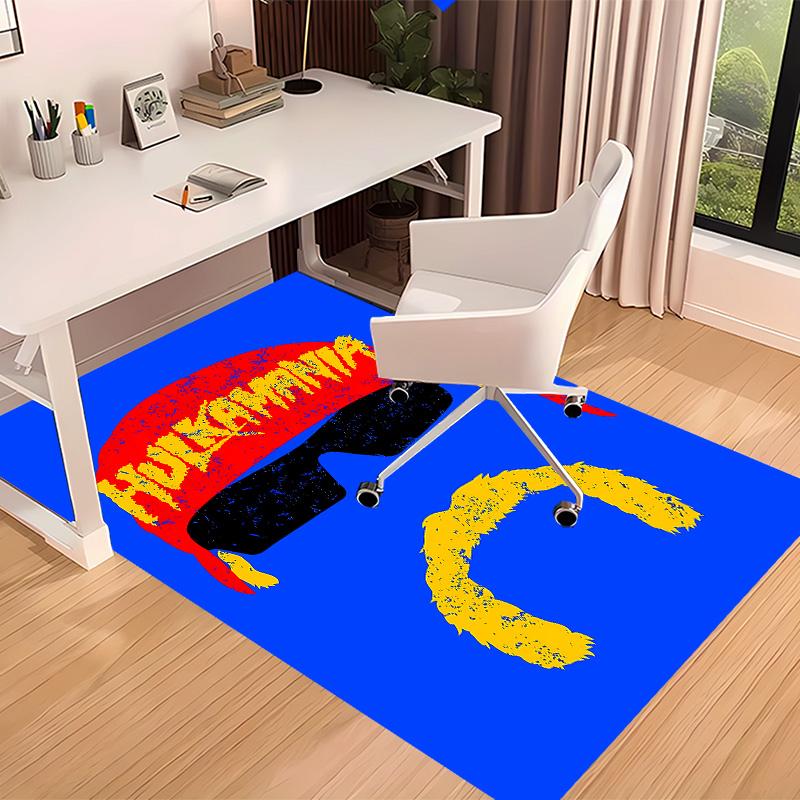Hulk Hogan Printed Absorbent Washable Carpet, Non-Slip Bathroom Mats, Kitchen Rugs, Yoga Mat,Living Room Entrance, Camping Picnic Rugs
