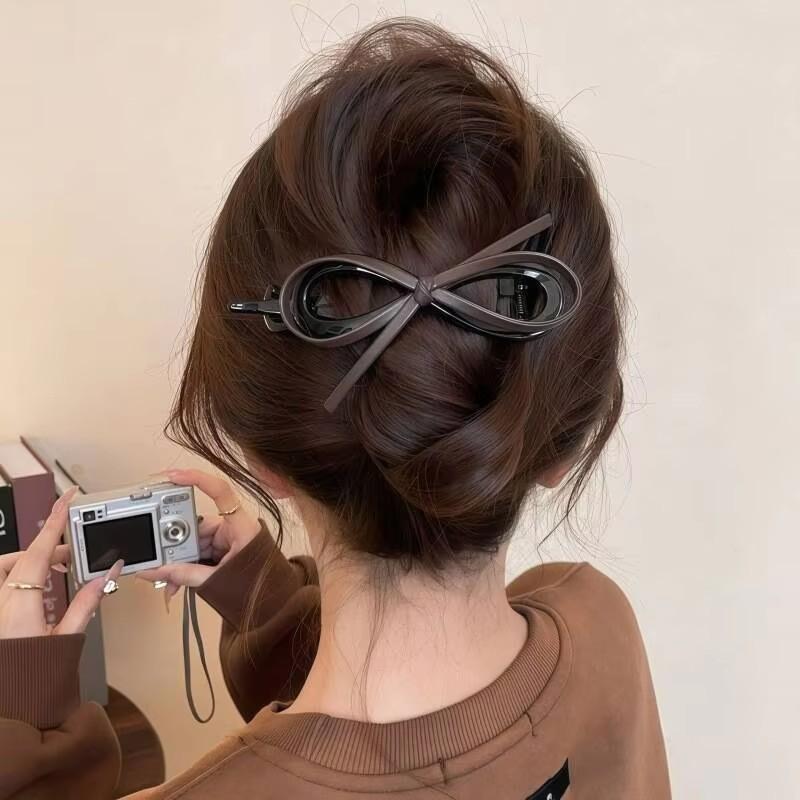 Модные заколки для волос с леопардовым принтом, закручивающиеся, из ПУ-кожи, корейские простые мультяшные кошачьи заколки-автоматы, шпильки, аксессуары для волос для девочек, подарок