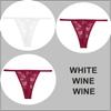 3PCS/Set Sexy G-string Panties Women Thongs  Lace Underwear Pantys Low-Waist Femme Underpants Mesh Transparent  Lingerie