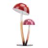 Mushroom Outdoor Decor Iron Multifunctional Mushroom Yard Decoration for Patio Lawn