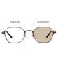 Zoff Photochromic Sunglasses GDC Photochromic Lenses with UV for Men and Women Wellington-style (Brown, ZY252G08_43E1) [WEB Exclusive] Protection,