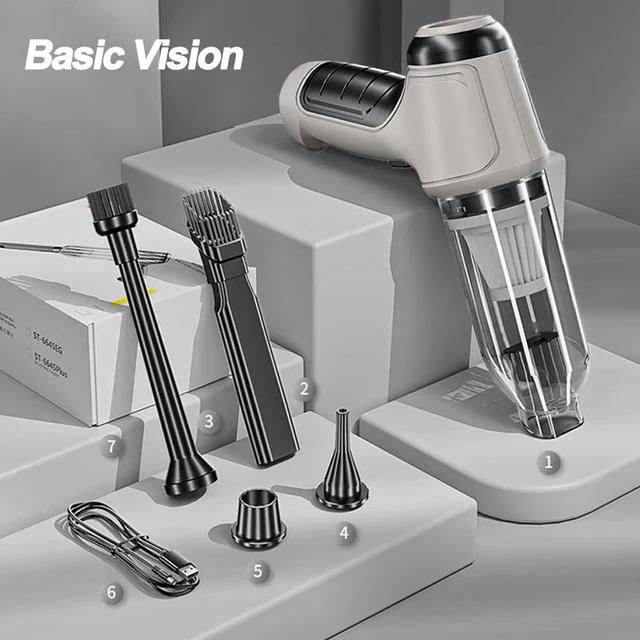 2024 Новый модернизированный автомобильный беспроводной пылесос с выдувом и всасыванием, универсальный портативный портативный мощный бесщеточный автомобильный пылесос двойного назначения высокой мощности