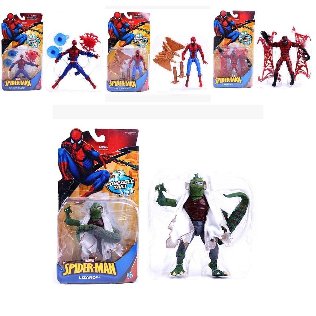 High-quality Marvel Superhero Figure Toy Set Including Cool Spider Man Venom And Lizard Dolls For Kids And Collectors