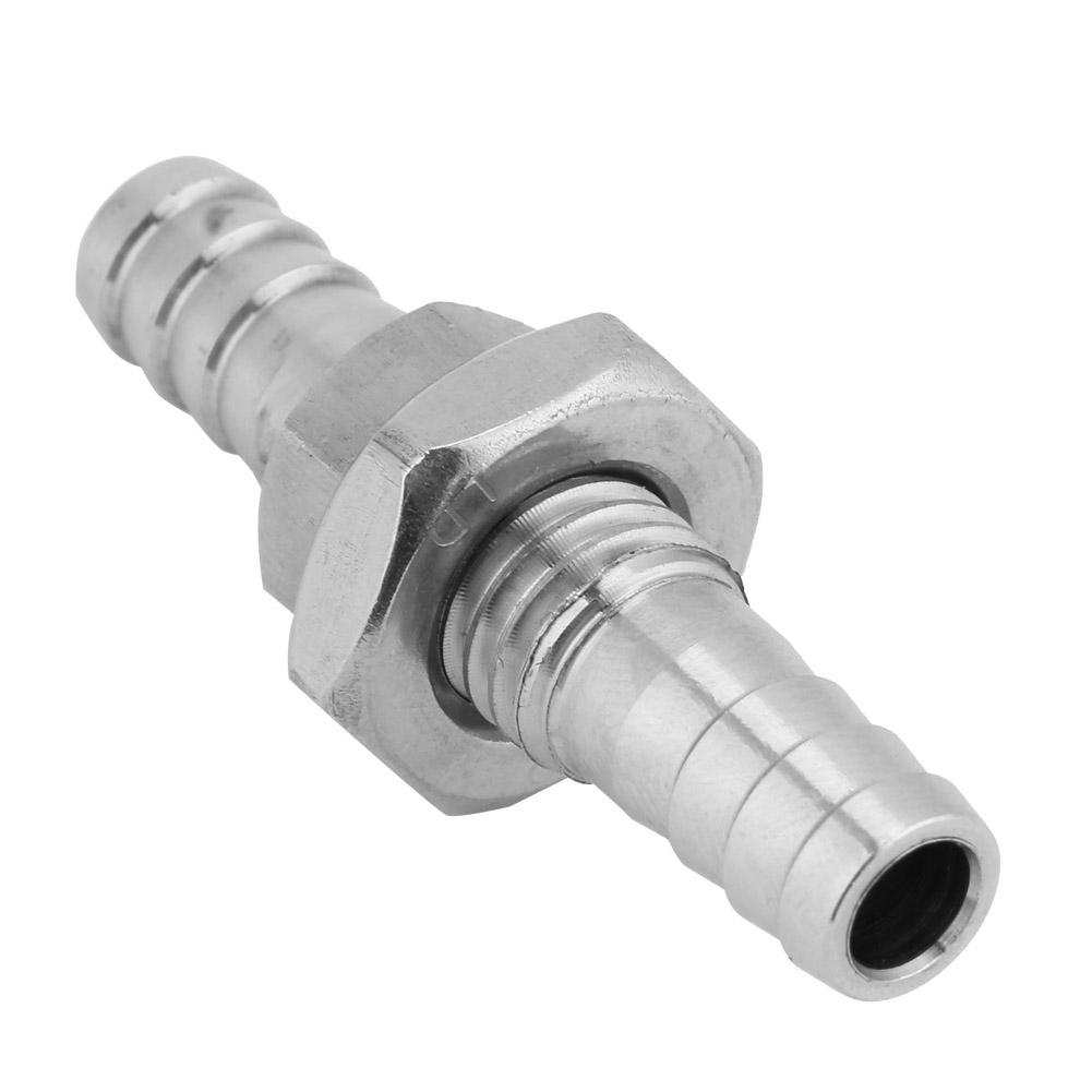 304 Stainless Steel Male Thrd Pipe Fitting Hose Tail Coupling Connector (6mm)
