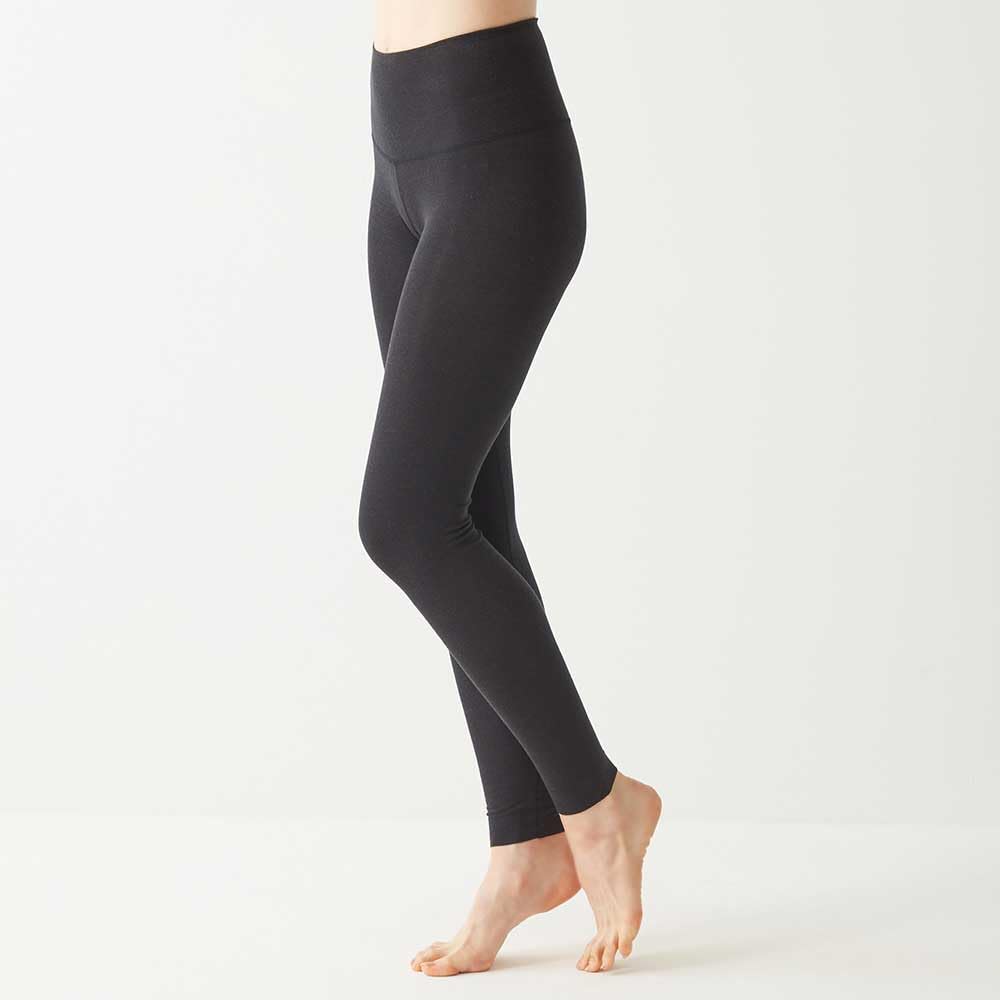 Gunze HOTMAGIC MH7861P Грелка для живота Хлопковый флис Теплые Леггинсы длинной длины, Смесовые, Подкладка, Влагоотводящие, Теплогенерирующие, Нижнее белье,