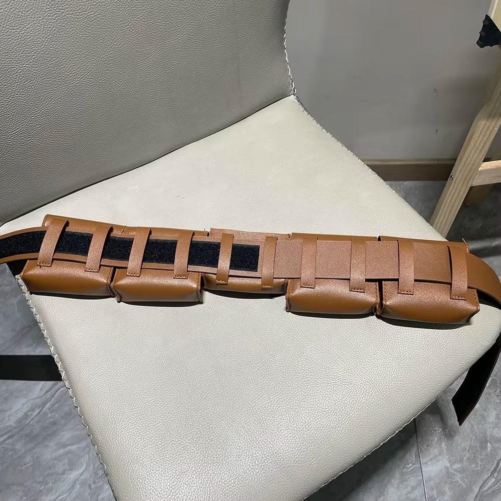 Buckle Chest Bandolier PU Waist Bag Fashion Waist Belt for Women
