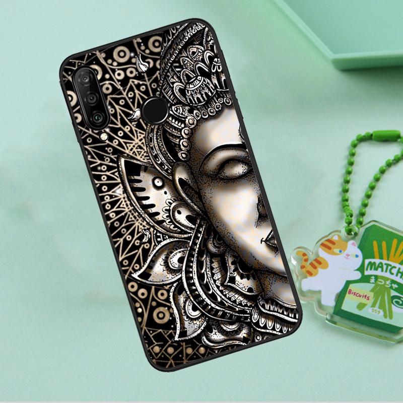 Чехол Gautama Buddha для Huawei Nova 8i 11i 12i 12s 9 10 SE Y90 Y60 Y70 Y72 Y61 Y91 P20 P30 P40 Lite P60 Pro