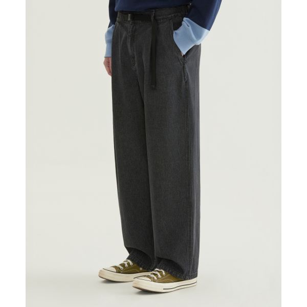 Covernat Semi Wide Denim Easy Pants Men pants CO2601PT41BK
