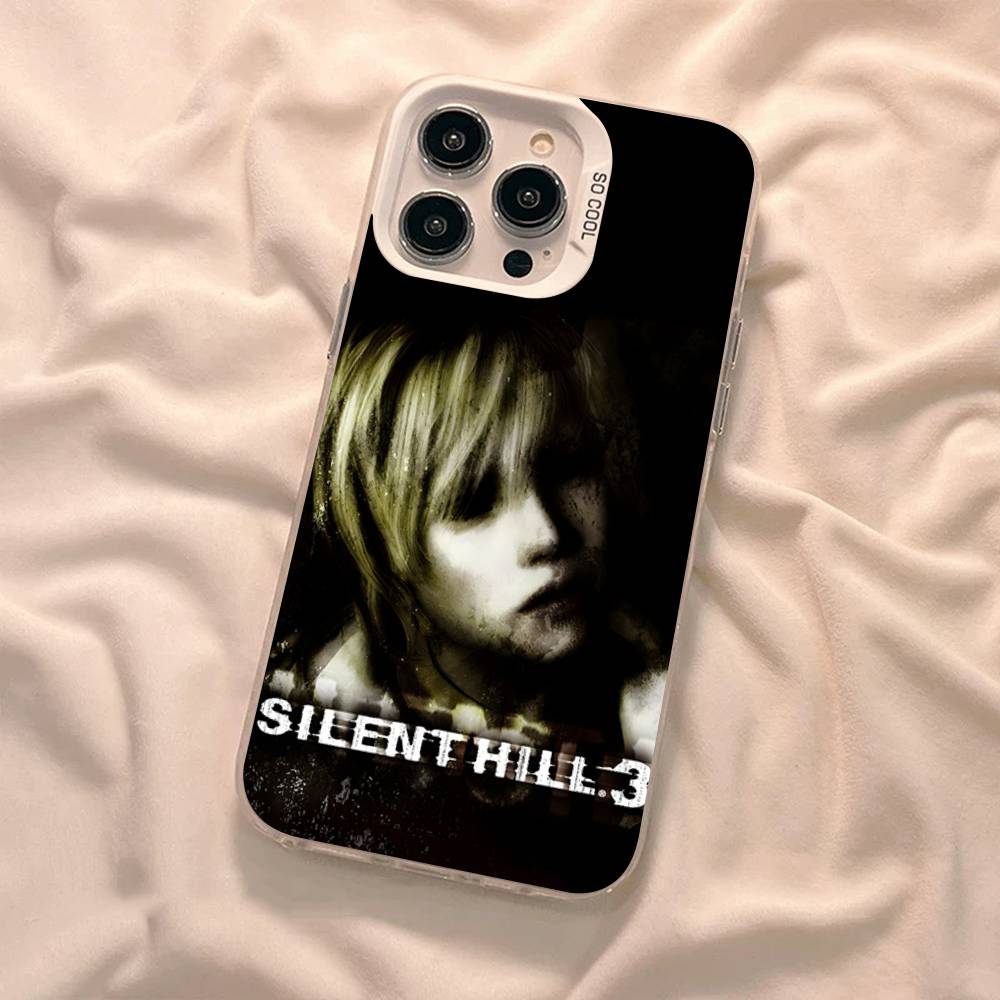 Чехол для телефона в цвете Horror Games S-Silent H-Hill Для IPhone 17 16 15 14 13 12 11 Pro Max Plus Pro