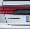 AHN4  3D Metal HYBRID Logo Rear Trunk Fender Door Emblem Badge Car Sticker Decals for Lexus RX350 NX200 ES300 IS300 LX470 LX570