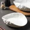 Раковина с рисунком из камня, высококачественная тарелка для дома, керамическая, новая, легкая, роскошная, большая, для приготовления на пару, тарелка для ухи из рыбы, el столовая посуда