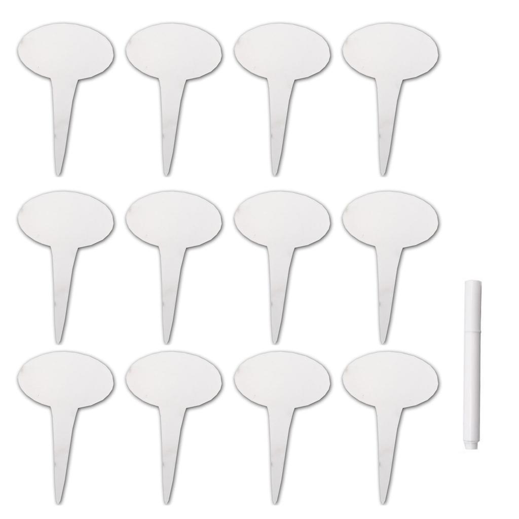 6/12 шт., этикетки для уличных растений, водонепроницаемые акриловые маркеры для растений, маркеры для питомника, украшения для трав, цветов и овощей