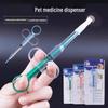 Новичок 0.01 Кормушка для лекарств для домашних животных: Упаковка из 2 шприцев нажимного типа для жидкого лекарства