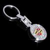 Diamond Metal Car Key Rings Buckle Case for Cadillac Logo CTS CT6 ATS SRX STS XTS XT5 CT5 Escalade BLS Auto Keychain Accessories