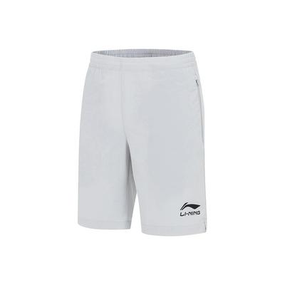 Li Ning Plain легкие быстросохнущие дышащие спортивные тренировочные шорты мужские шорты серые AKSS455-1