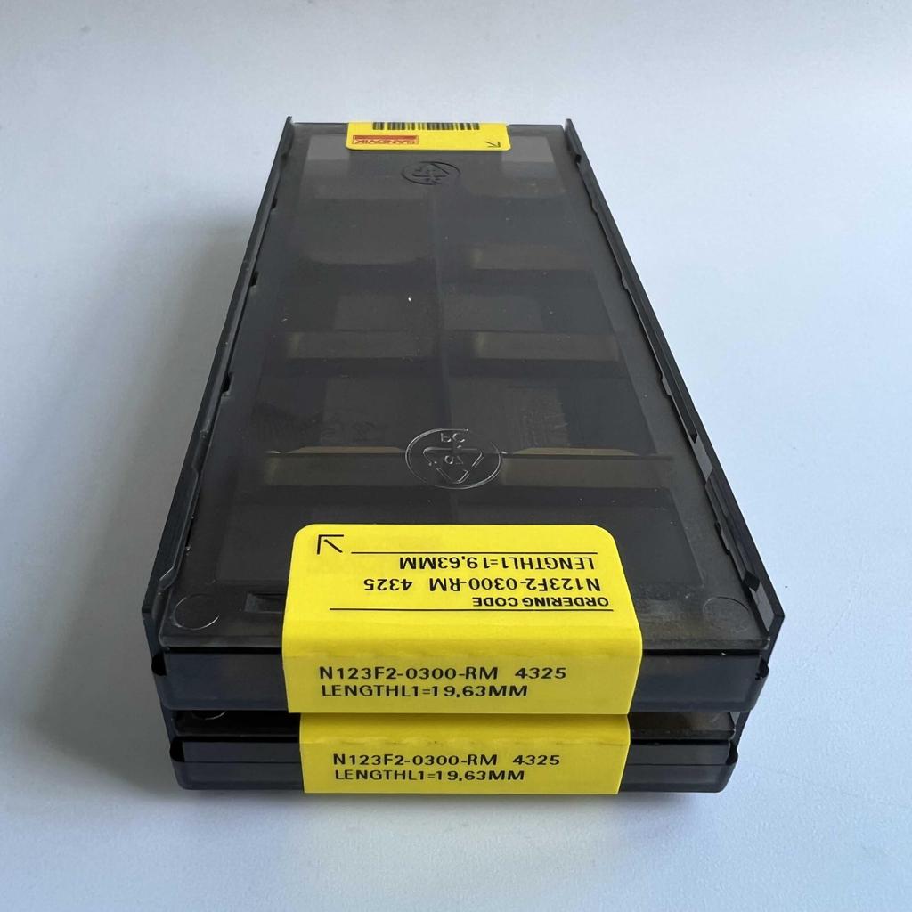 Оригинальная Sandvik / N123F2-0300-RM 4325 / Твердосплавная пластина для токарного станка с ЧПУ 10 шт.